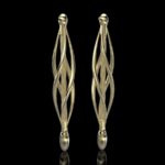Djed Earrings