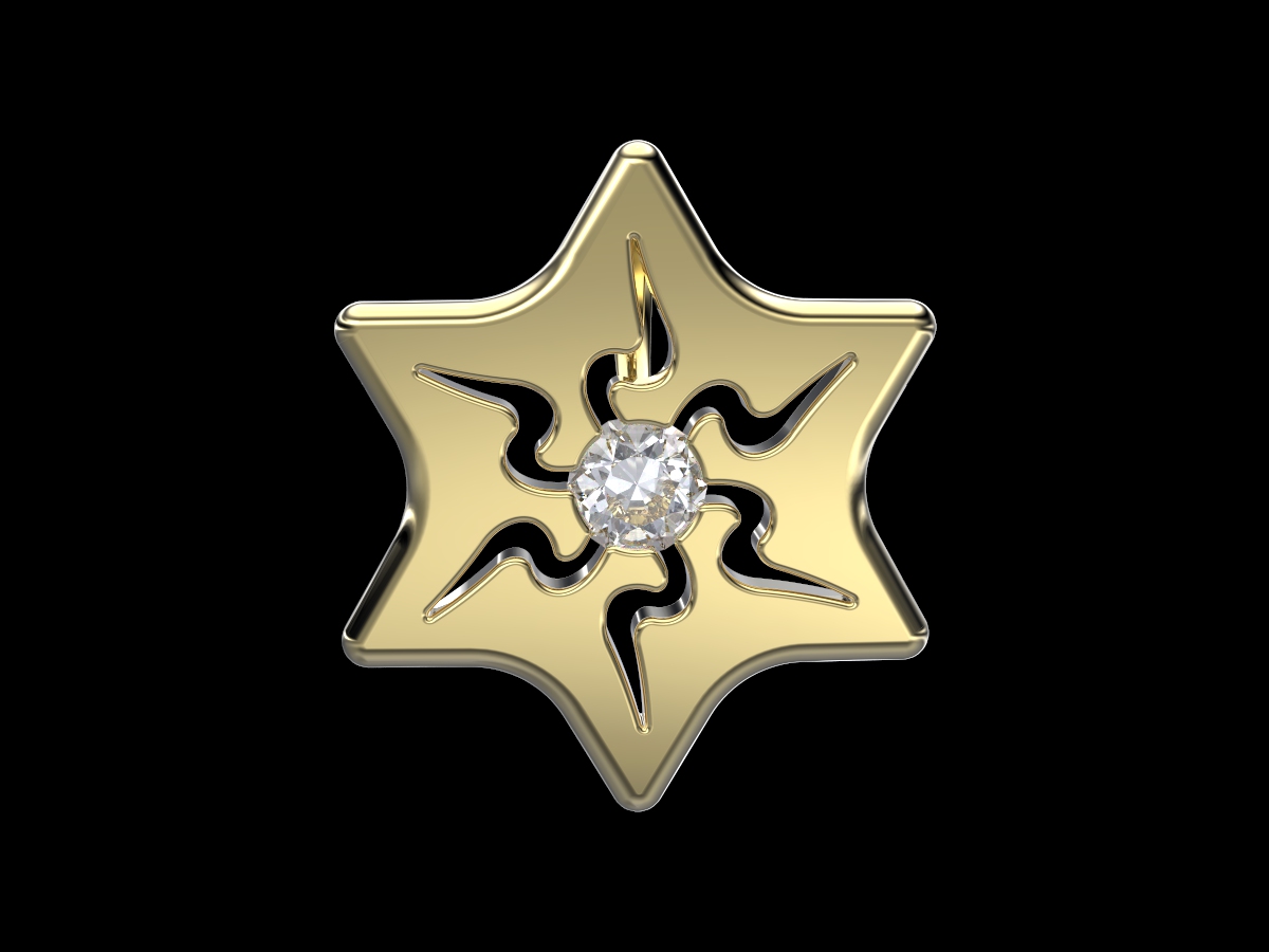 Urhiel P AuY Dia Urhiel Pendant - Image 1